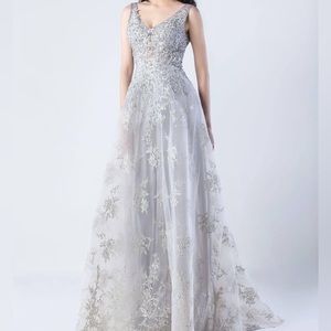 BRAND NEW- CatWalk Couture Gown (Lebanese designer)